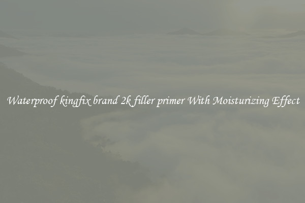 Waterproof kingfix brand 2k filler primer With Moisturizing Effect