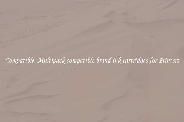 Compatible, Multipack compatible brand ink cartridges for Printers