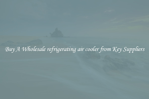 Buy A Wholesale refrigerating air cooler from Key Suppliers