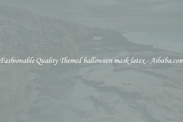 Fashionable Quality Themed halloween mask latex - Aibaba.com